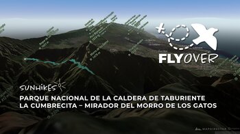 Spektakulärer Kraterblick im Nationalpark: Tour zum Morro de los Gatos auf La Palma im Flyover Video