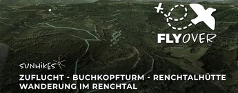 Wanderung im Renchtal: Von der Zuflucht zum Buchkopfturm und zur Renchtalhütte – Flyover