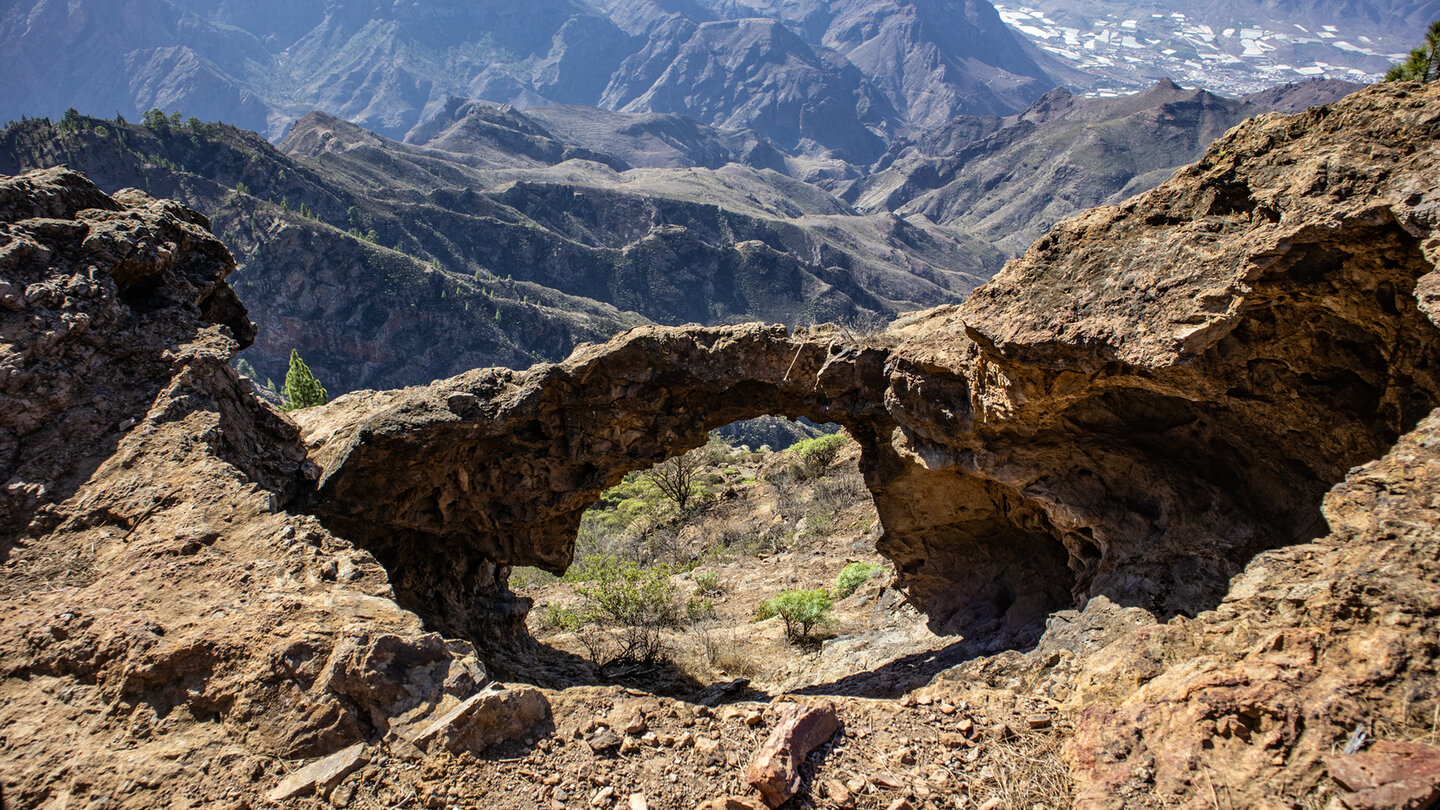 Felsbogen nahe des Arco de Escobon