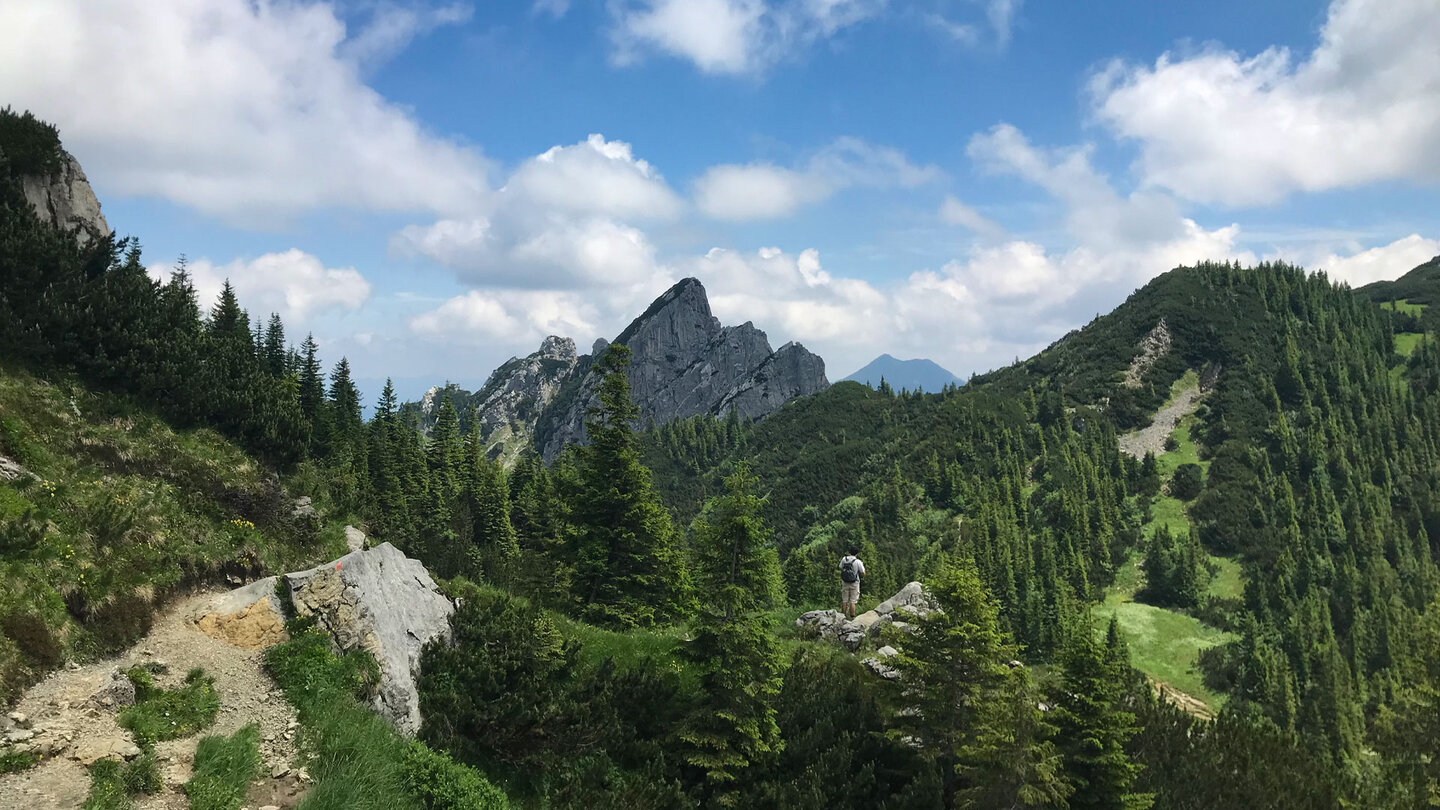 Blick zu den Ruchenköpfen