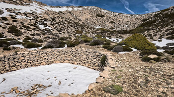 Pozo de la Nieve am Pico Mágina