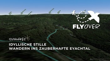 Idyllische Stille: Wandern ins zauberhafte Eyachtal – Flyover