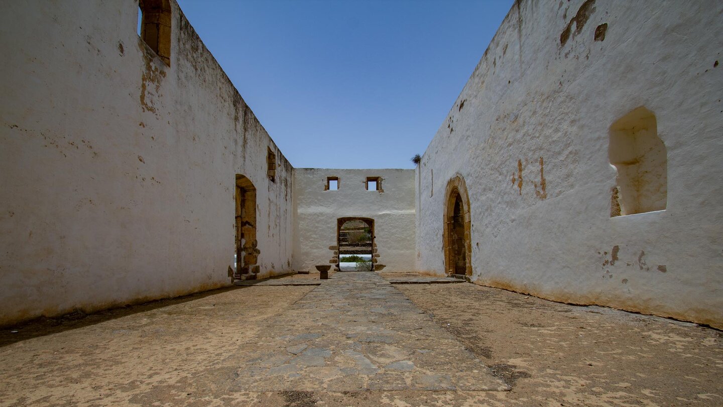 die Ruine des Franziskanerklosters Concento de San Buenaventura