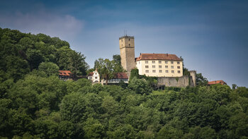 Burg Guttenberg im Neckartal