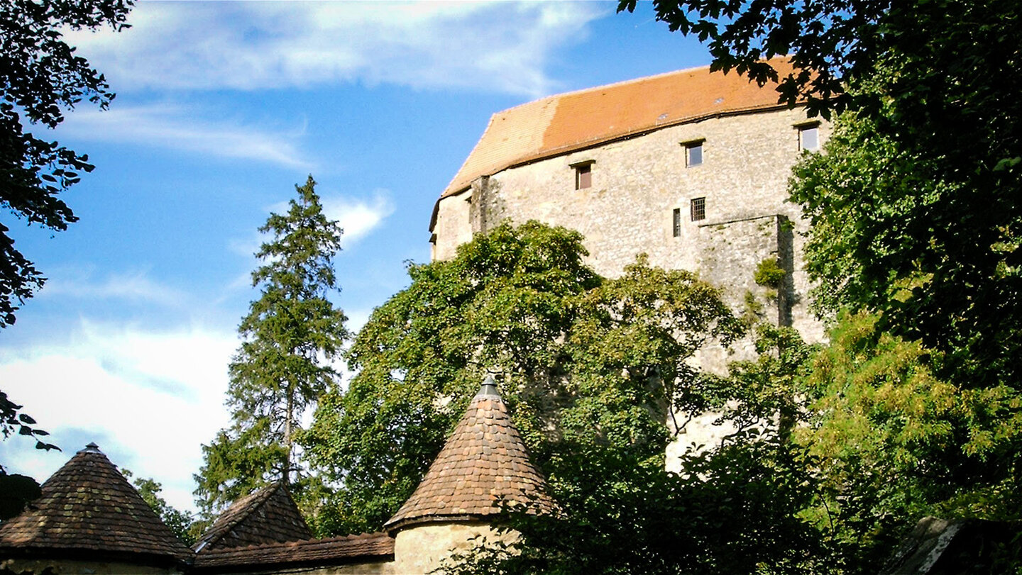 historische Stauferburg Burg Guttenberg