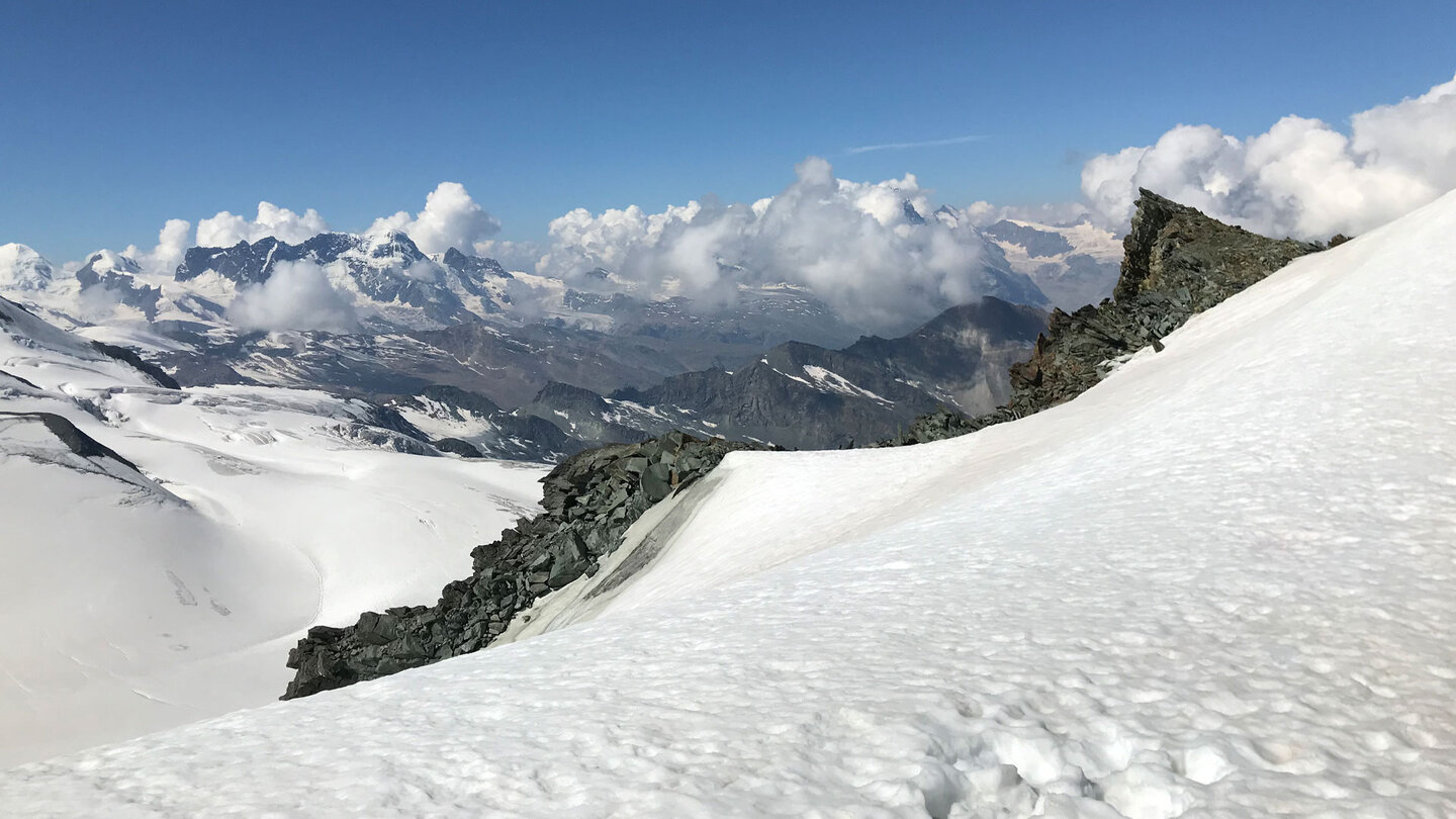 Bergpanorama am Feegletscher