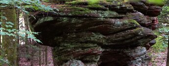 Teufelsschmiede bei Hinterweidenthal in der Pfalz