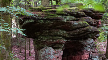 Teufelsschmiede bei Hinterweidenthal in der Pfalz