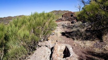 Ruine der Finca bei Tierras de Abache