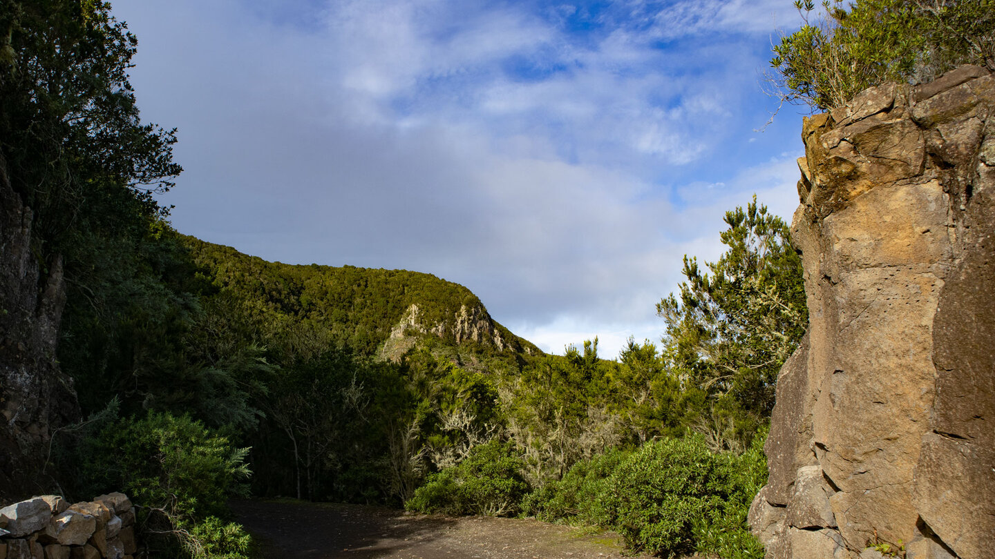 Wanderung entlang der Pista Monte del Agua