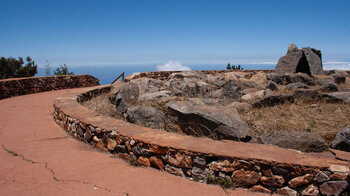 Felsgruppe am Gipfel des 1.483 Meter hohen Alto de Garajonay