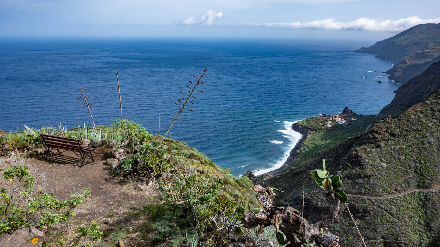 traumhafte Aussicht vom Mirador El Topo bei El Tablado der Aussichtspunkt Mirador El Topo bei El Tablado