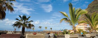 Blick über die Promenade bei Puerto de Tazacorte