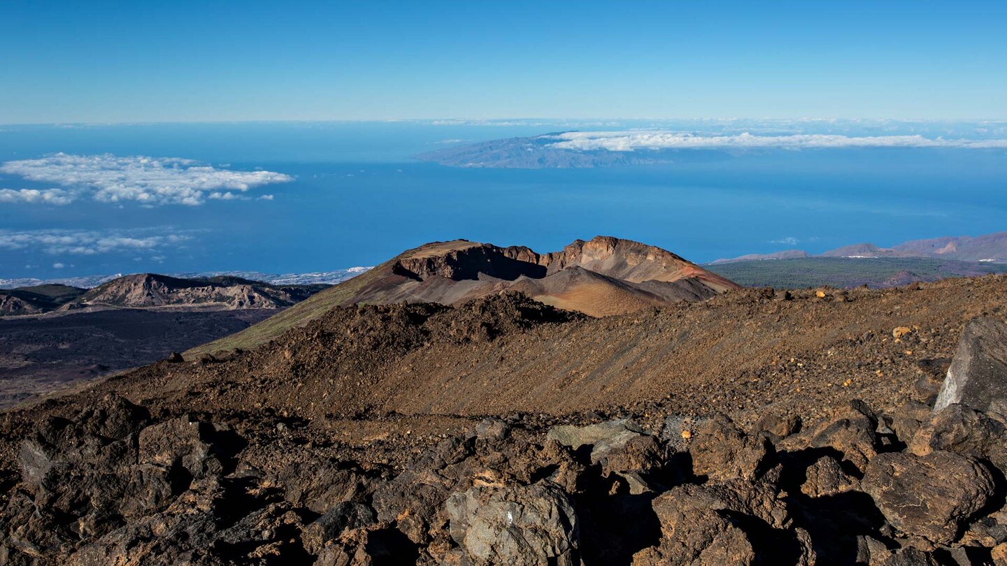 Blick auf den Krater des Pico Viejo