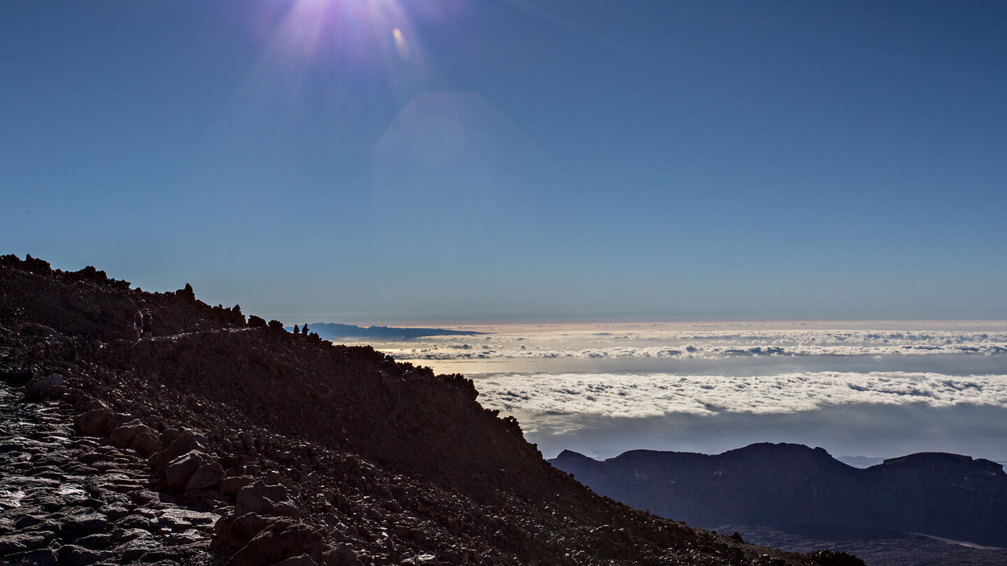 Ausblick auf Gran Canaria vom Sendero 12