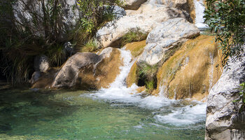 Badestelle im Barranco de las Chorreras am Río Verde
