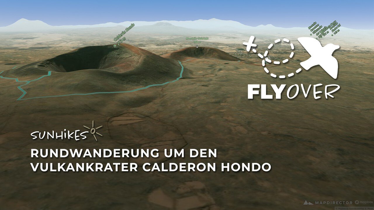 Blick in den tiefen Vulkankrater auf Fuerteventura: Leichte Tour um den Calderón Hondo