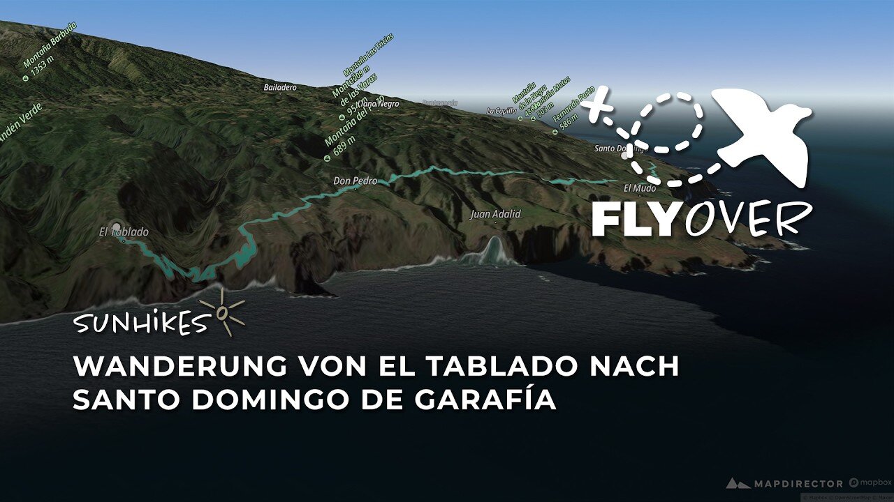 Nordküste La Palmas – Gigantische Canyons: Schluchtentour von El Tablado nach Garafía im Flyover
