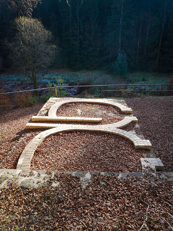 Grundrisse der Ruine Birklergrund im Spessart