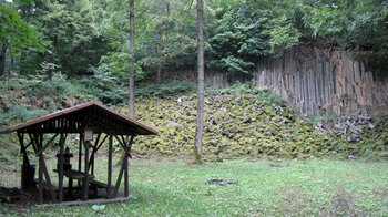Basaltsäulenformationen am Geiskopf