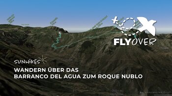 Gran Canaria intensiv: Die S-70 Route durch das Barranco del Agua im 3D-Flyover