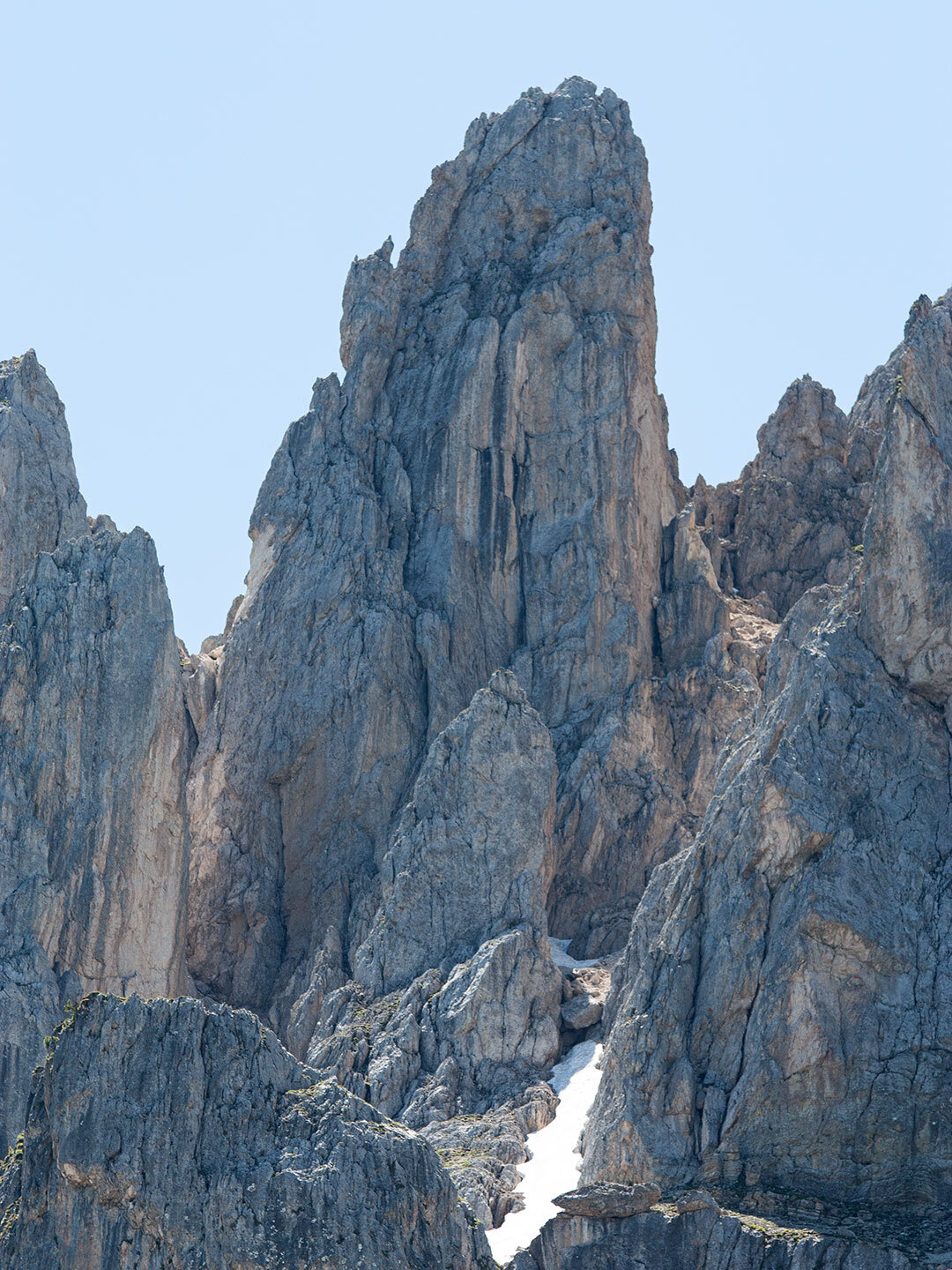 beindruckende Felsformationen am Peitlerkofel Felsformationen am Peitlerkofel in Südtirol