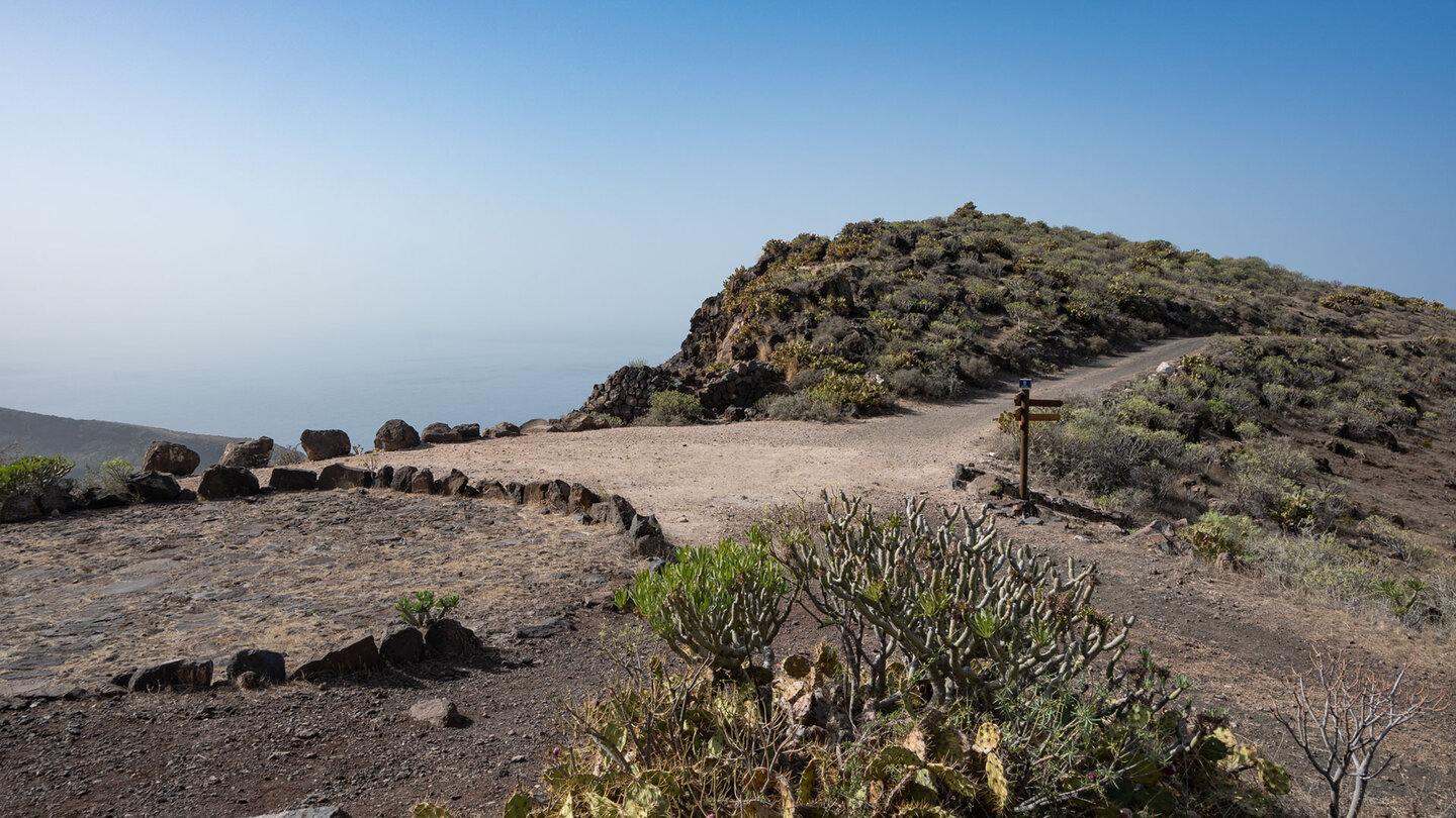 Dreschplatz an der Weggabeleung zum Barranco del Morro