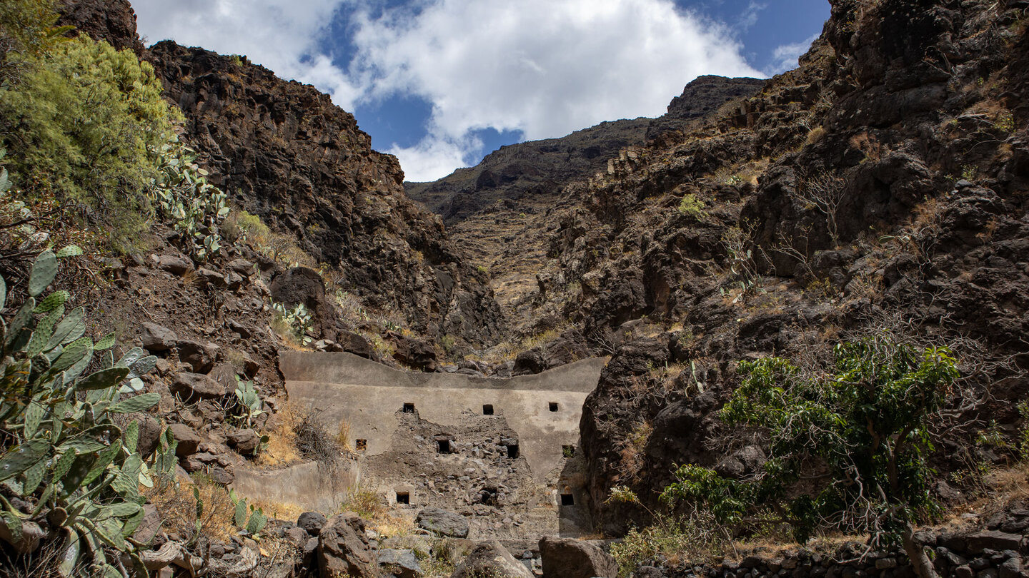 Nebenschlucht im Barranco Valle Gran Rey