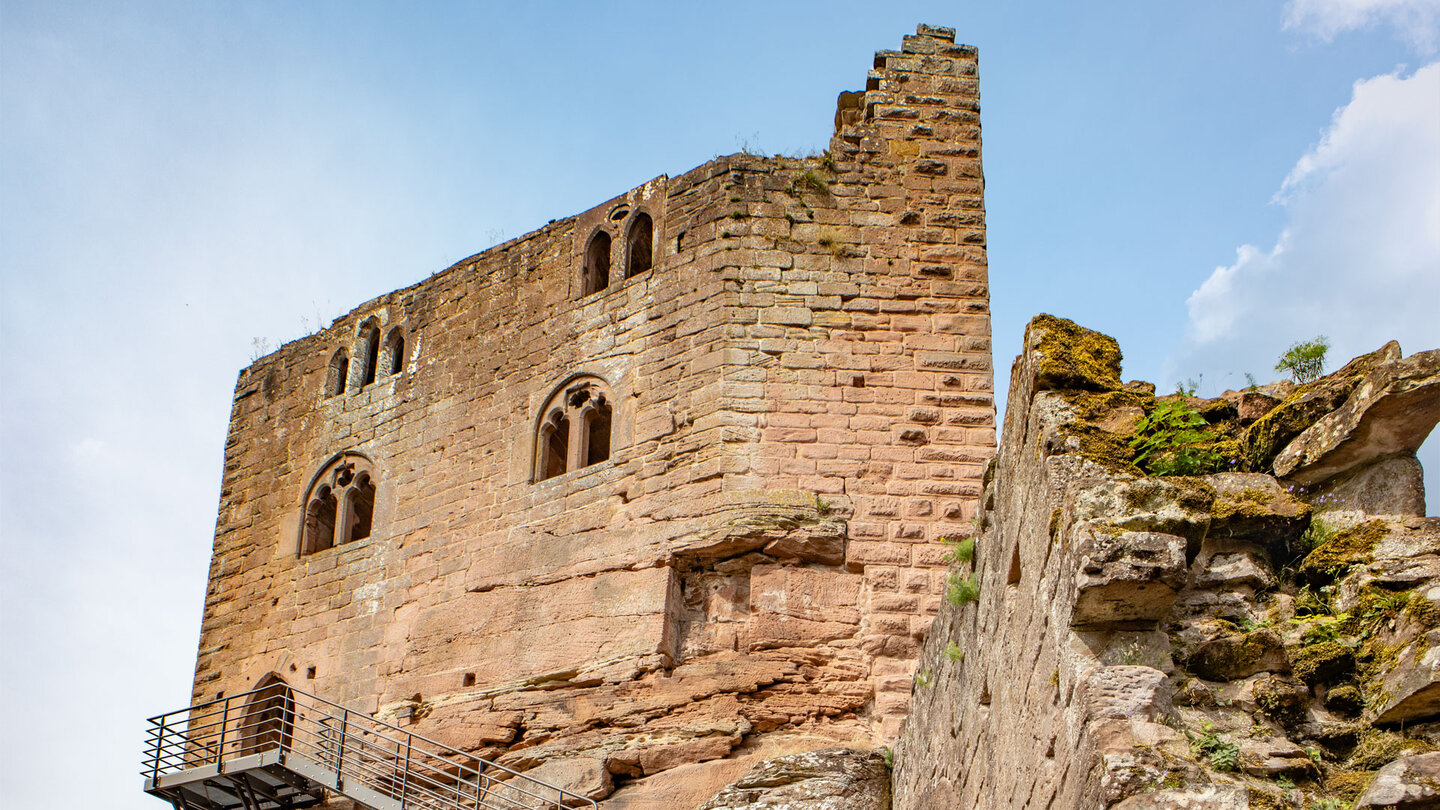 Burg Neuwindstein oder Château du Nouveau-Windstein
