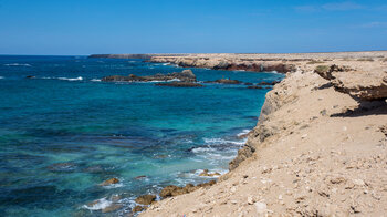 Steilküste an der Punta de Corallito an der Südspitze Fuerteventuras