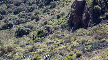Aussichtspunkt am Wanderweg in den Krater der Caldera de Bandama
