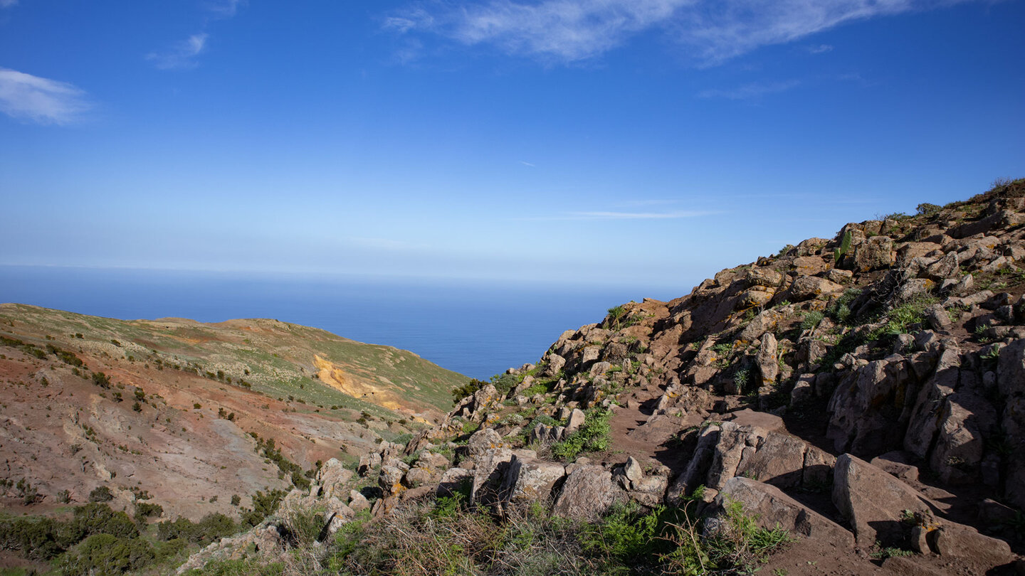 Wanderroute am Montaña de la Mulata