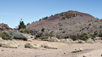 der Montaña de Guamaso von der Cañada del Portillo