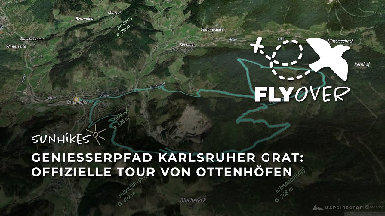 Genießerpfad Karlsruher Grat – Flyover