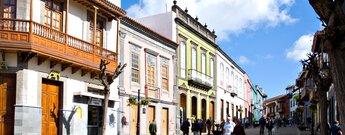 wunderschöne Altstadtgasse in Teror auf Gran Canaria