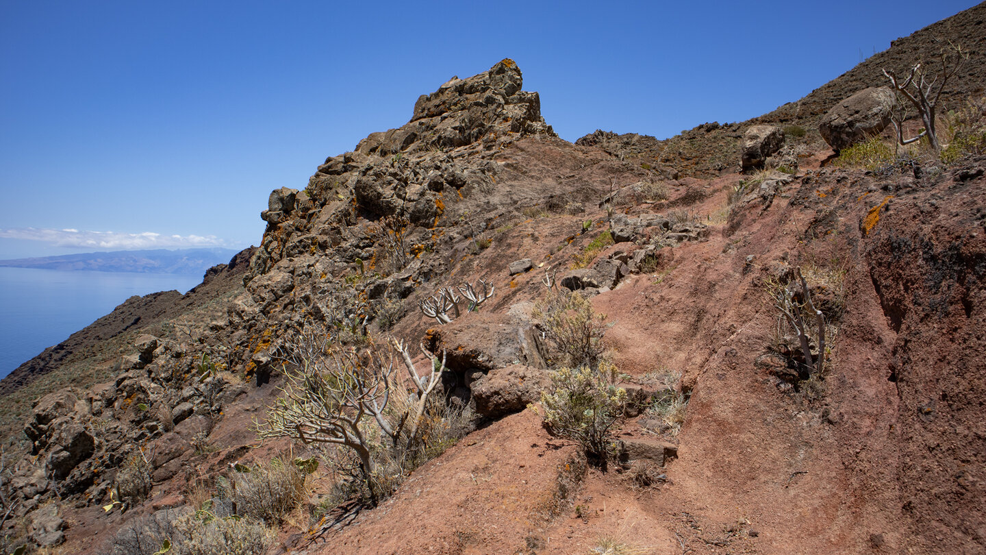 Gestein im Barranco de Taburco o de Dentro