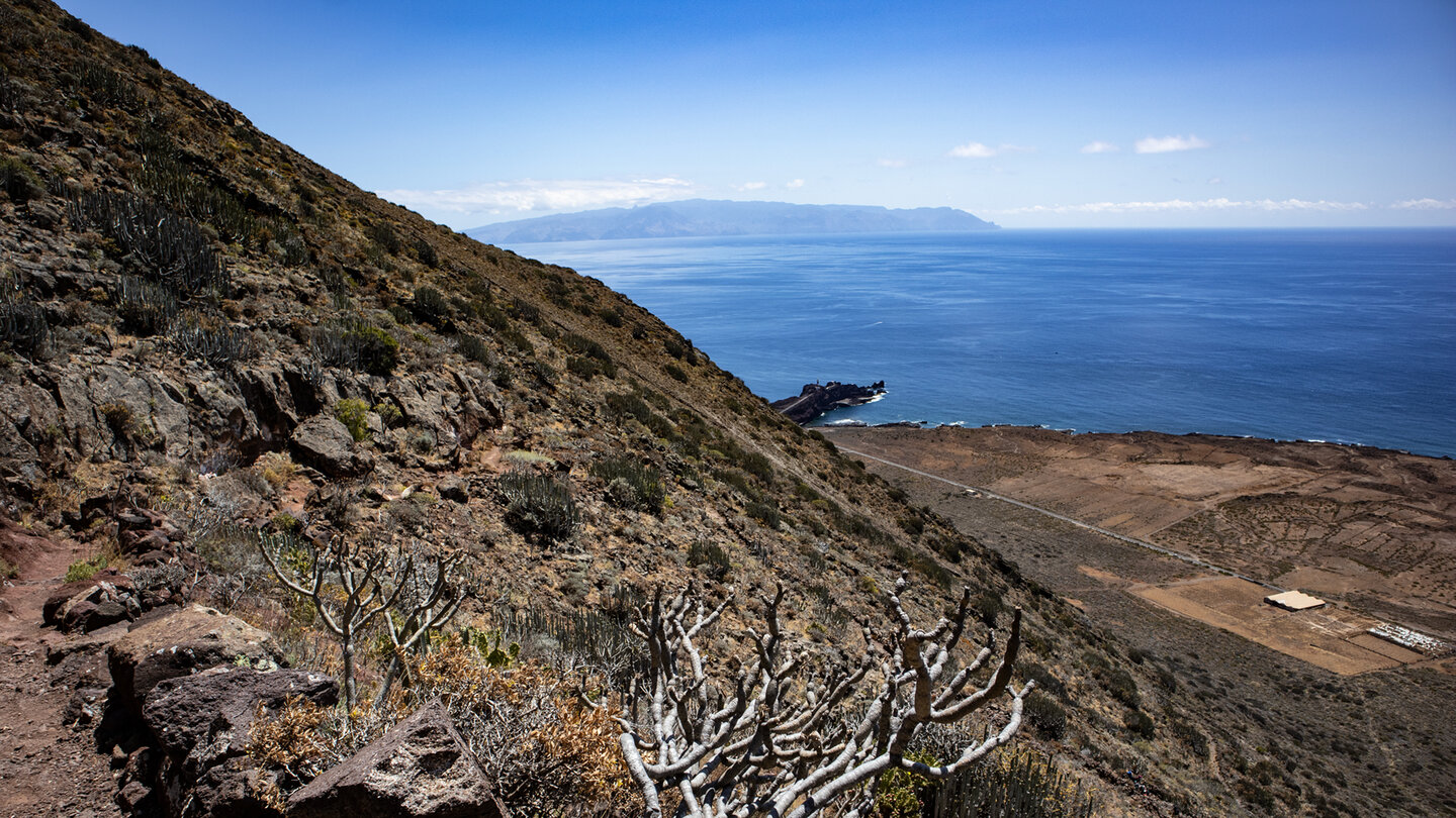 Ausblick auf Punta Teno und La Gomera