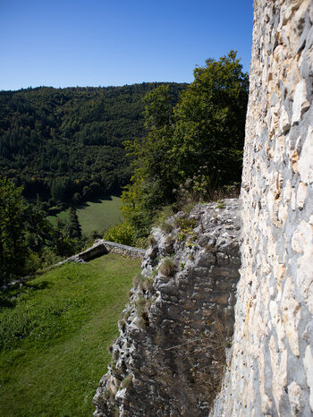 Ruine Falkenstein im Donaubergland