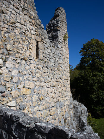 Oberburg von Burg Falkenstein