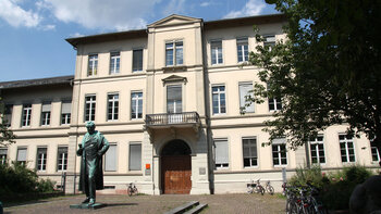der Friedrichsbau in Heidelberg