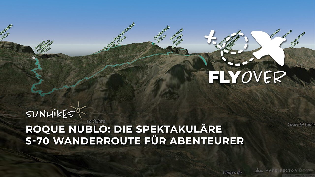 Gran Canaria für Abenteurer: Die wilde S-70 Route zum Roque Nublo im Flyover Video