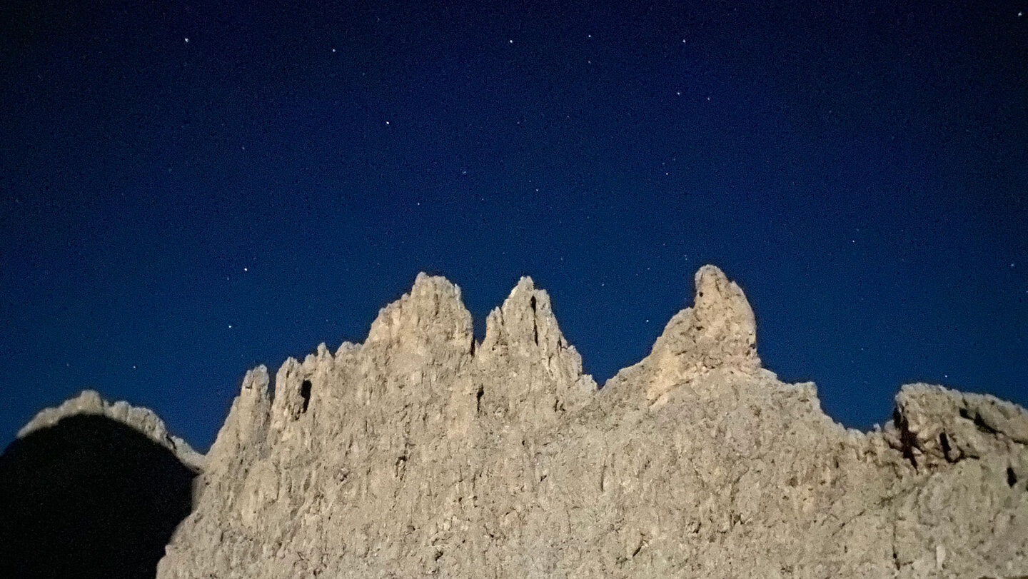 Sternenhimmel im Rosengarten