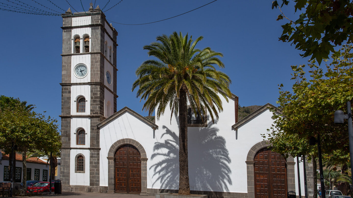die Iglesia de San Marcos Evangelista in Tegueste auf Teneriffa die Iglesia de San Marcos Evangelista in Tegueste