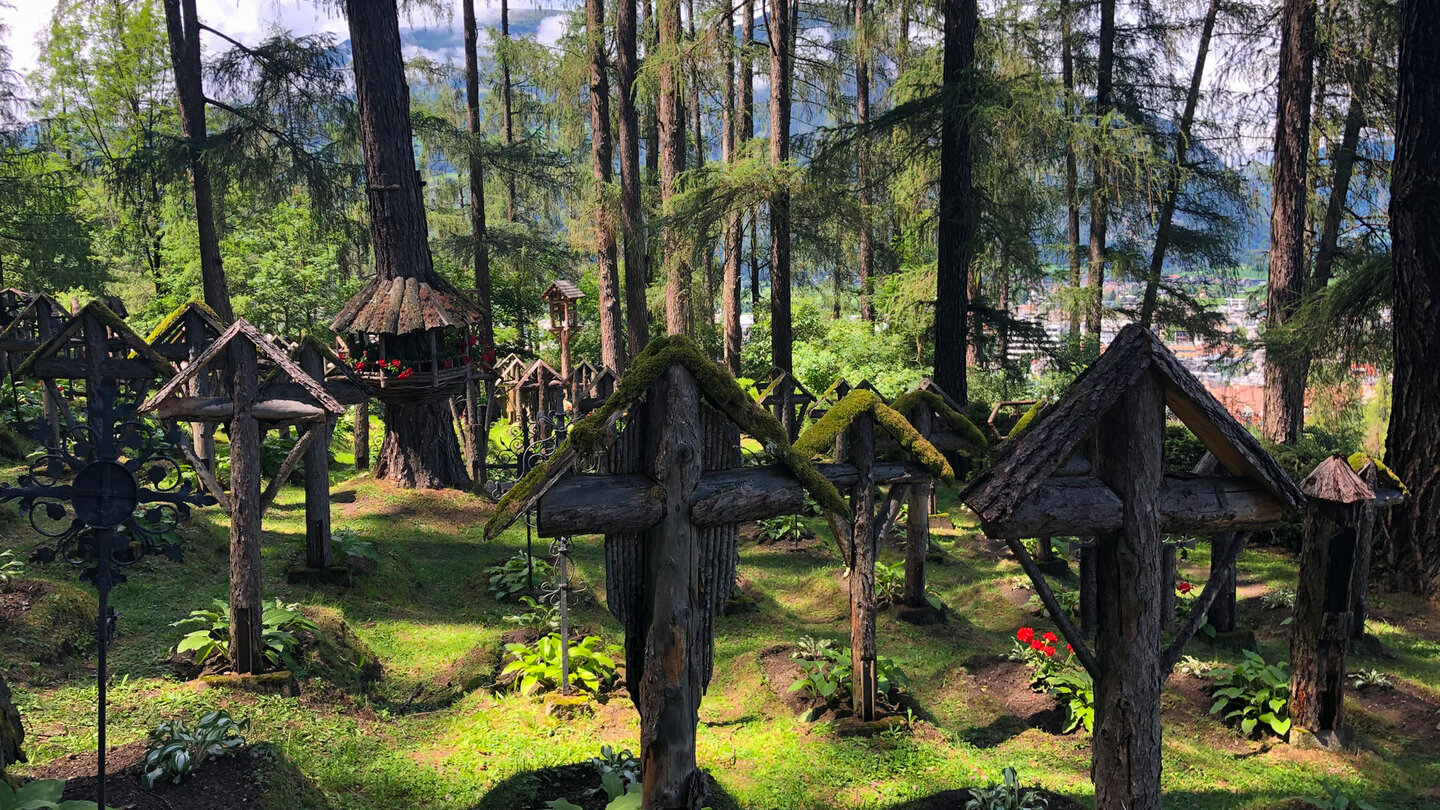 denkmalgeschützter Kriegerfriedhof Nasswand