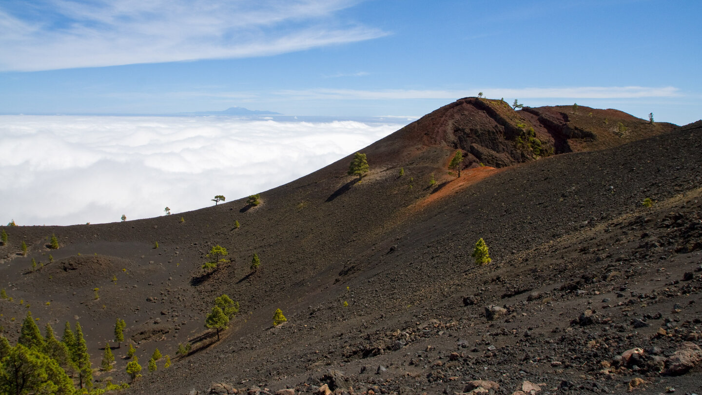 Vulkan Martín auf der Ruta de los Volcanes