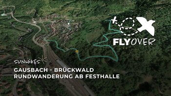 Gausbach - Brückwald Rundwanderung ab Festhalle – Flyover