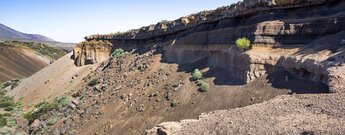 Beginn einer Schlucht oberhalb der Arenas Negras