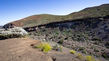 Erosionsspalte oberhalb der Arenas Negras