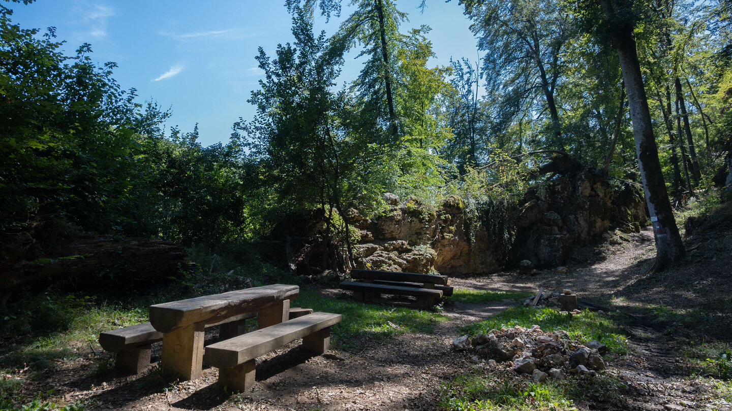 Rastplatz an der Wolfsschlucht