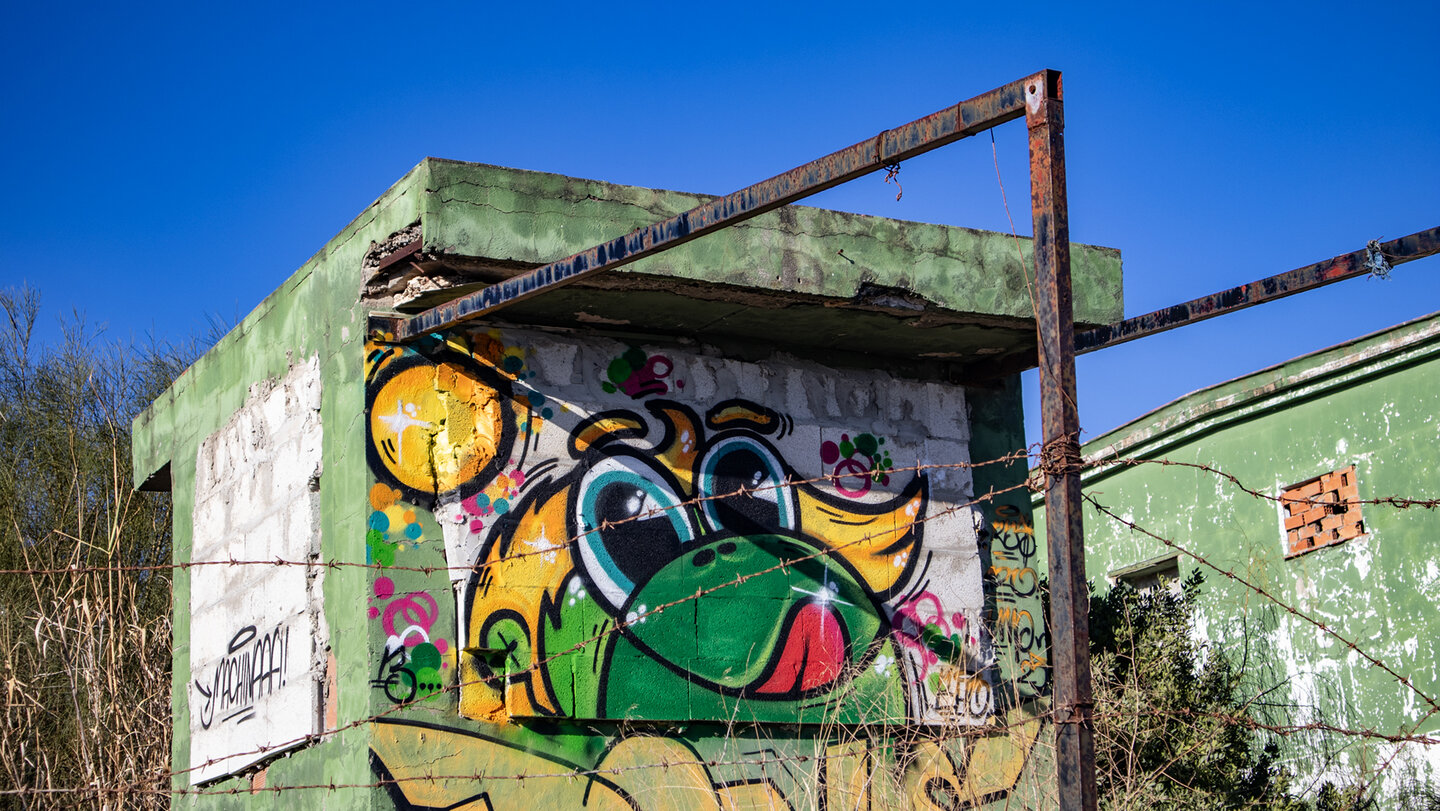 Militäranlagen bei Las Palomas